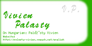 vivien palasty business card